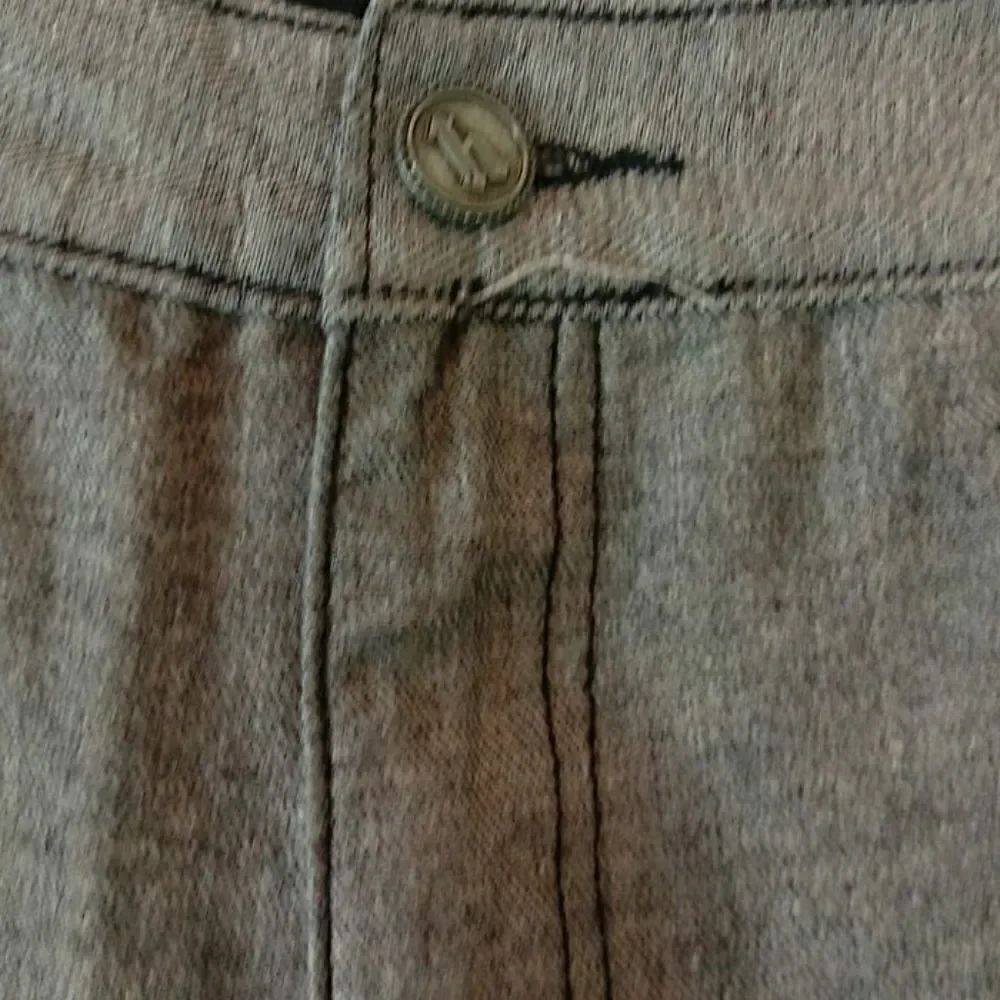 (3/$20) Hova grey denim five pocket shorts